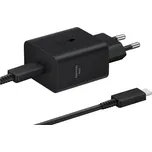 Samsung USB-C 45W nabíječka (EP-T4511XBEGEU) + USB-C kabel černá
