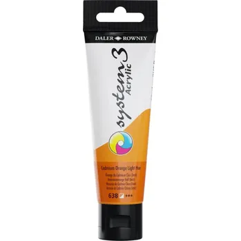 Výtvárné potřeby D&R System3 akrylové barvy 59ml - vyberte odstín 638 - Cad Orange Light H