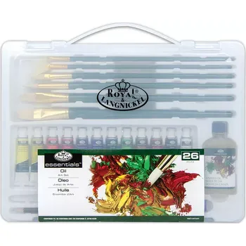 Výtvarná barva Royal & Langnickel RSET-ART3201 sada olejových barev v průhledném boxu