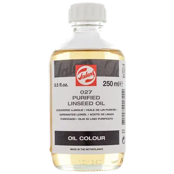 Olejová barva Talens lněný olej čištěný 027 - 250 ml