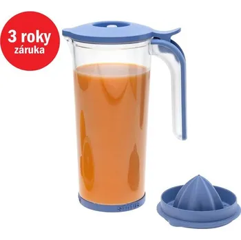 Dóza na potraviny Status vakuový džbán s citrusovačem 179504 tritan 1 l modrý