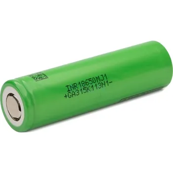 Článková baterie Li-ion baterie LG INR18650MJ1 3400mAh 10A +2 ks izolační kroužek