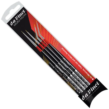 Umělecký štětec Sada štětců da Vinci MICRO-NOVA 4ks - série 4275