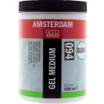 Speciální výtvarná barva Amsterdam Gelové médium lesklé 094 - 1000 ml