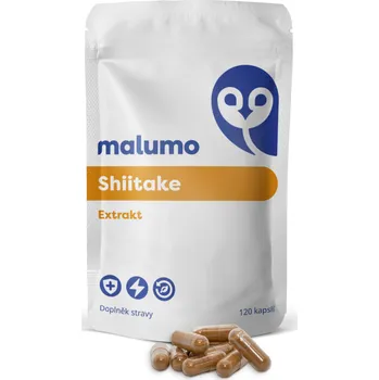 Přírodní produkt Malumo Shiitake Extrakt Počet kapslí: 30ks