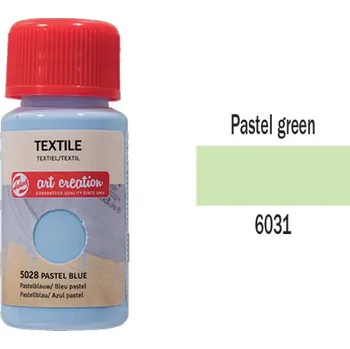 Výtvarná barva Barvy na textil ArtCreation Textile 50 ml Pastelová zelená 6031