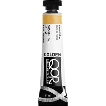 Výtvarná barva QoR Akvarelová barva 11 ml – vyberte si odstín 435 - Naples Yellow (1)