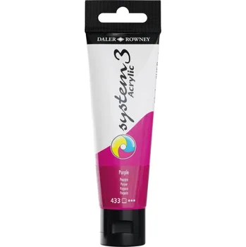 Výtvarná barva D&R System3 akrylové barvy 59ml - vyberte odstín 433 - Purple