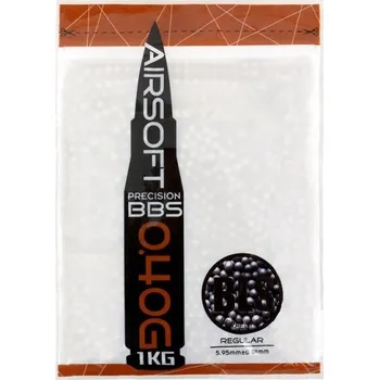 Airsoftová kulička Airsoftové kuličky BLS Precision Grade 0,40g, 2500bb, šedé