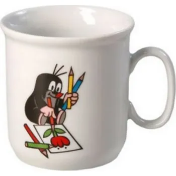 Dětský hrnek, Thun, Krtek a pastelky, 245 ml