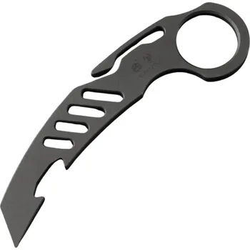 Multifunkční nůž Petrified Fish PFT01 Karatool Černý Stonewashed 6AL4V Titan PFT01D