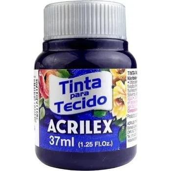 Speciální výtvarná barva Acrilex Barva na textil 37ml - námořní modrá 544
