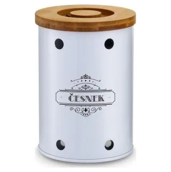 Dóza na potraviny Casa de Engel Kovová dóza na česnek (CZ)