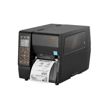 Tiskárna Thermal Transfer Industrial Printer, 40 Up to 8ips(203mm/sec), Transmissive/Reflective Sensor STD Interfaces USB+USB Host+Serial+Ethernet Options Parallel/BT/WLA, 203dpi, USB, Serial, Ethernet, USB host as Standard