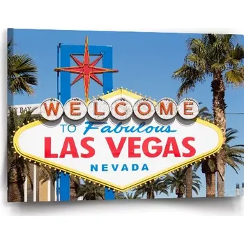 Obraz Sablio Obraz Welcome to Las Vegas - 60x40 cm