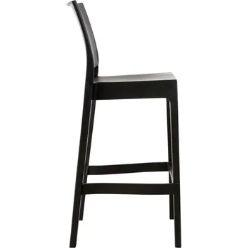 Barová židle 4 ks / set barová židle Maya, černá