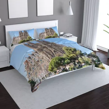 Povlečení Sablio Povlečení Barcelona Sagrada Familia - 140x200 / 90x70