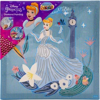 Diamantové malování Diamantové malování na plátno – mix motivů DISNEY a SPIDER-MAN 29 × 29 cm