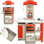 Dětská plastová kuchyňka červená se zvukem