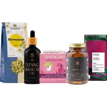 Kosmetická sada Zdravý balíček produktů pro lepší menstruaci podle Barči @zalepsimentruaci