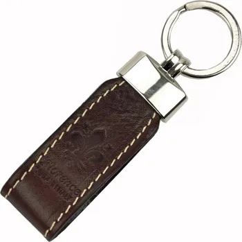 Kabelka Florence Brelok tmavě hnědá