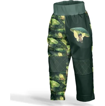 Panel se střihem 86 softshell kalhoty dešťová víla