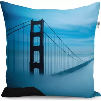 Polštář Sablio Polštář Golden Gate 3 - 40x40 cm