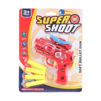 Dětská zbraň Pistole na pěnové náboje pro děti