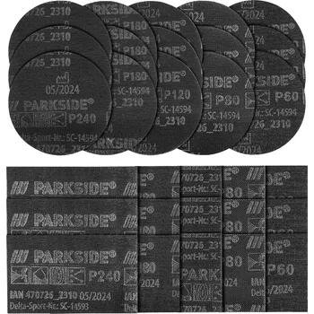 PARKSIDE PERFORMANCE® Sada brusných mřížek, 15dílná