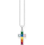 Thomas Sabo KE2166-477-7 Cross Ladies Necklace, adjustable