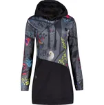 Dámská mikina KIXMI VONITA TMAVĚ ŠEDÁ S