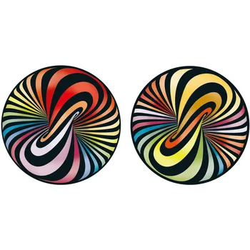 Puzzle CURIOSI Oboustranné dřevěné puzzle Double: Lolly 88 dílků