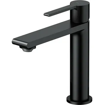 Vodovodní baterie CERSANIT 3D Baterie Cersanit Virgo umyvadlová stojánková, černá, S951-589 S951-589