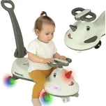 LED Swing FIX S1 gravitační koloběžka s rukojetí šedá max. 65 kg