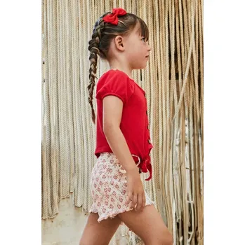 Chlapecké oblečení Dětské kalhoty Mayoral 3255.6G.Mini.PPYH oranžová 22X, vel. 104