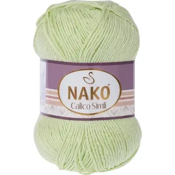 Nako - Calico Simli 6707 zelená