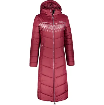 Dámský kabát Dámský kabát ALTISPORT GIULIA VÍNOVÁ 4XL
