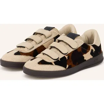 Dámské tenisky p448 Tenisky Capri, krémová / tmavě hnědá / černá