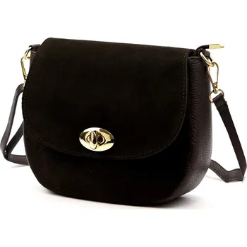 Kabelka Dámská kabelka Luka 26-040 tmavě hnědá + doprava zdarma