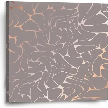 Obraz Sablio Obraz Béžové vzorce - 50x50 cm