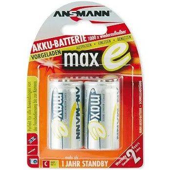Článková baterie Ansmann akumulátor C NiMH 4500 mAh (2 ks) maxE