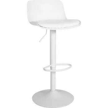 Barová židle Barová židle Almada syntetická kůže, bílá