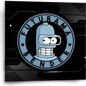 Obraz Sablio Obraz Futurama Bender Technology - 50x50 cm