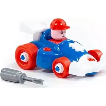 ostatní stavebnice WADER 77127 Auto Racing car 22 ks