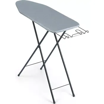 Žehlicí prkno Šedé žehlící prkno s odkládací plochou 105,5 × 30,5 × 80,5 cm Vilde