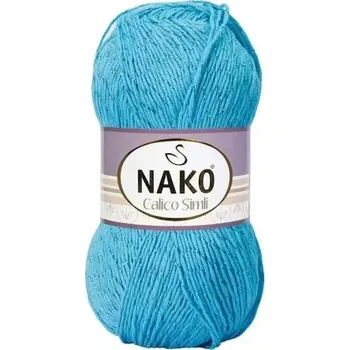 Nako - Calico Simli 3792 modrá