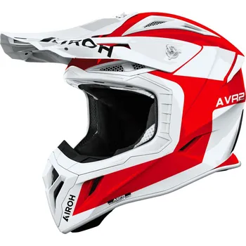 Motodoplněk Motokrosová helma Airoh Aviator ACE 2 Iron lesklá červená XL