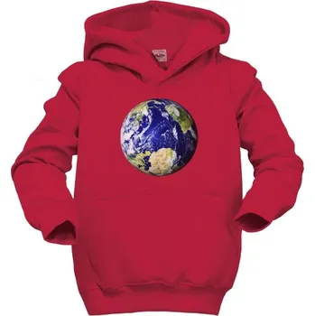 Pánská mikina Dětská mikina s kapucí s potiskem Mikina země dětské