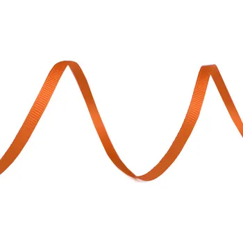 Stuha Rypsová stuha / poutko šíře 5 mm, střední, 11 (124) korálová