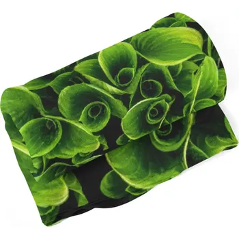 deka Sablio Deka Zelené listy - 150x120 cm